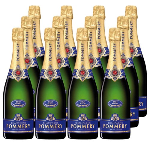 Pommery Brut Royal Champagne 75cl Case of 12 Champagne